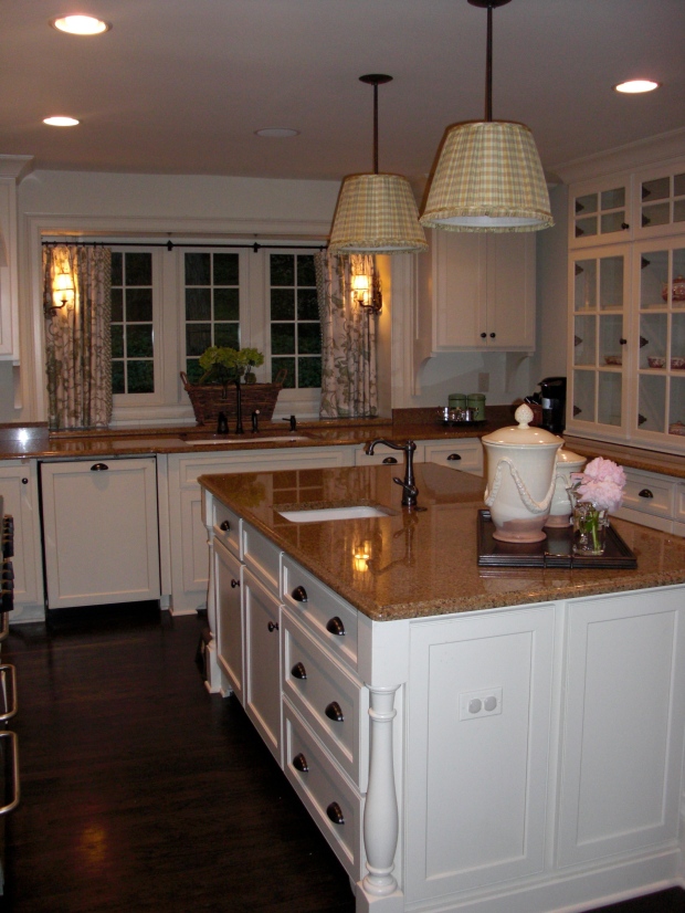 A kitchen designed and remodeled by Lauren and Greg DeLoach of Cottage Industry Construction in Atlanta. 