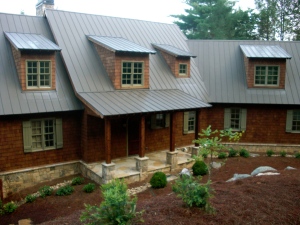 A custom home built by Greg DeLoach of Cottage Construction Industries in Atlanta.