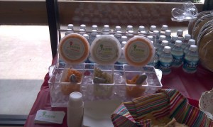 Piece of Cake in Vinings is offering salads made by a company in Marietta. What a great idea!