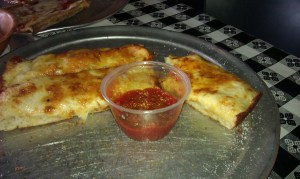 The breadsticks at St. Angelo's are also really good!