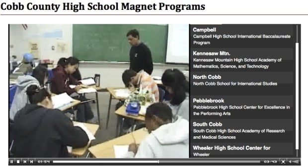 Click on the image to see a video about the Campbell High School IB program in Cobb County, Georgia.