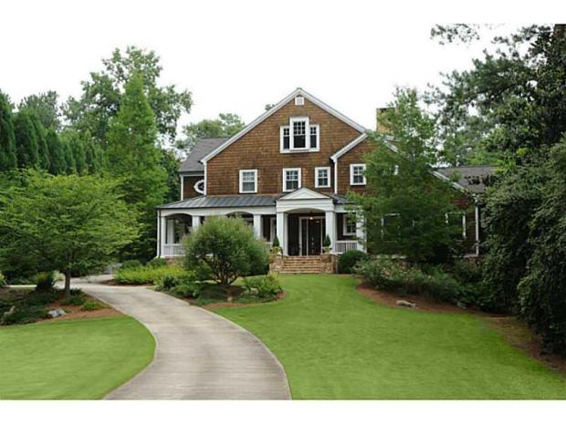 A Buckhead treasure, this home at 3111 Ridgewood is under contract. The original list price was $2,485,000. The buyer is represented by Tina Hunsicker. IMAGE: FMLS.