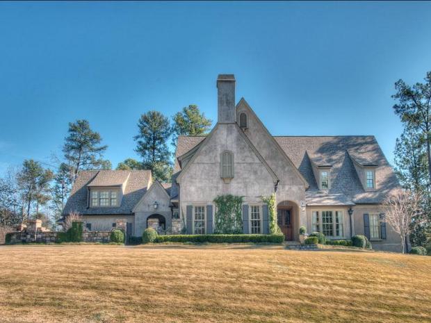 A French provincial home Vinings - in an established neighborhood but new inside and out. 3489 Brandy Station in Atlanta's zip code 30339 is offered at $1,599,900 by Tina Hunsicker.