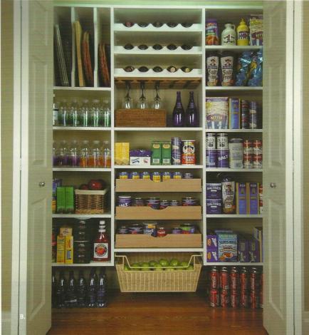 This is a great pantry for large quantities! The closet company is based out of Missouri.