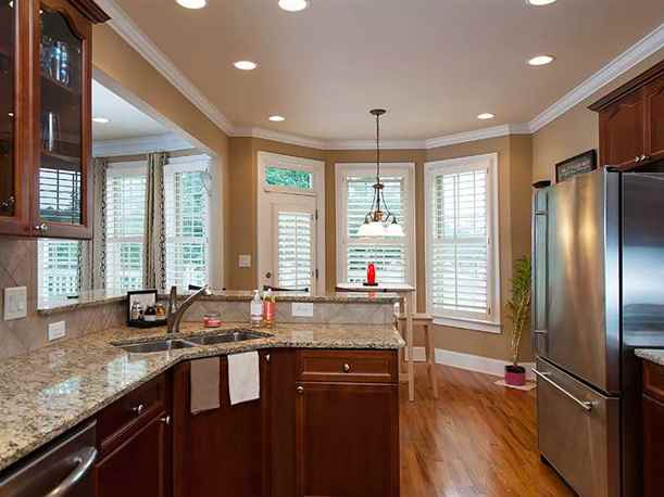One of two full kitchens in this house for sale in Paces High Park!